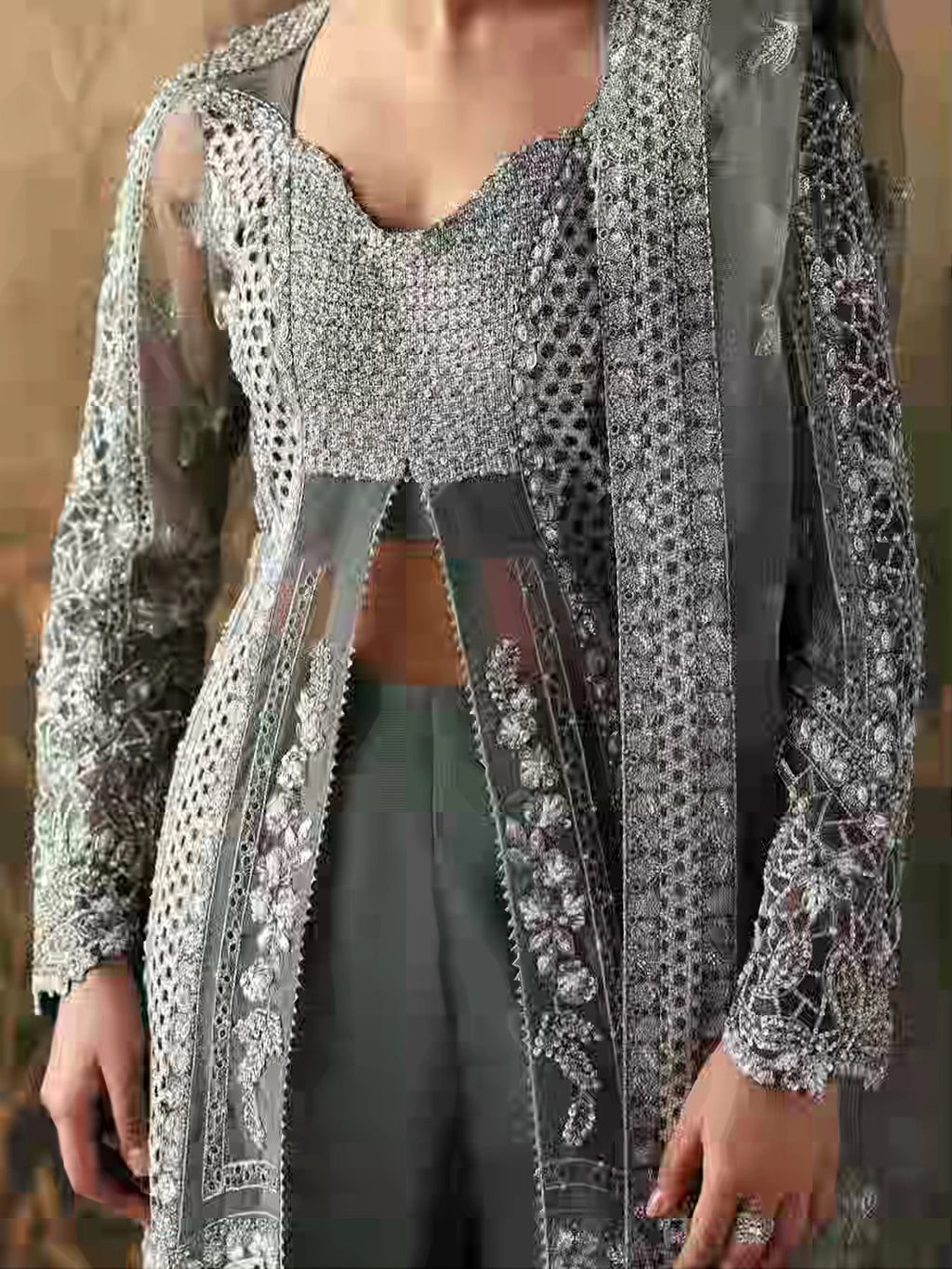Crescent | Festive Unstitched | Afrozeh