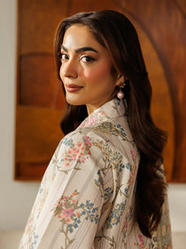 L-03 | 3 PC Lawn | Leila Lawn '26 | Mahnur
