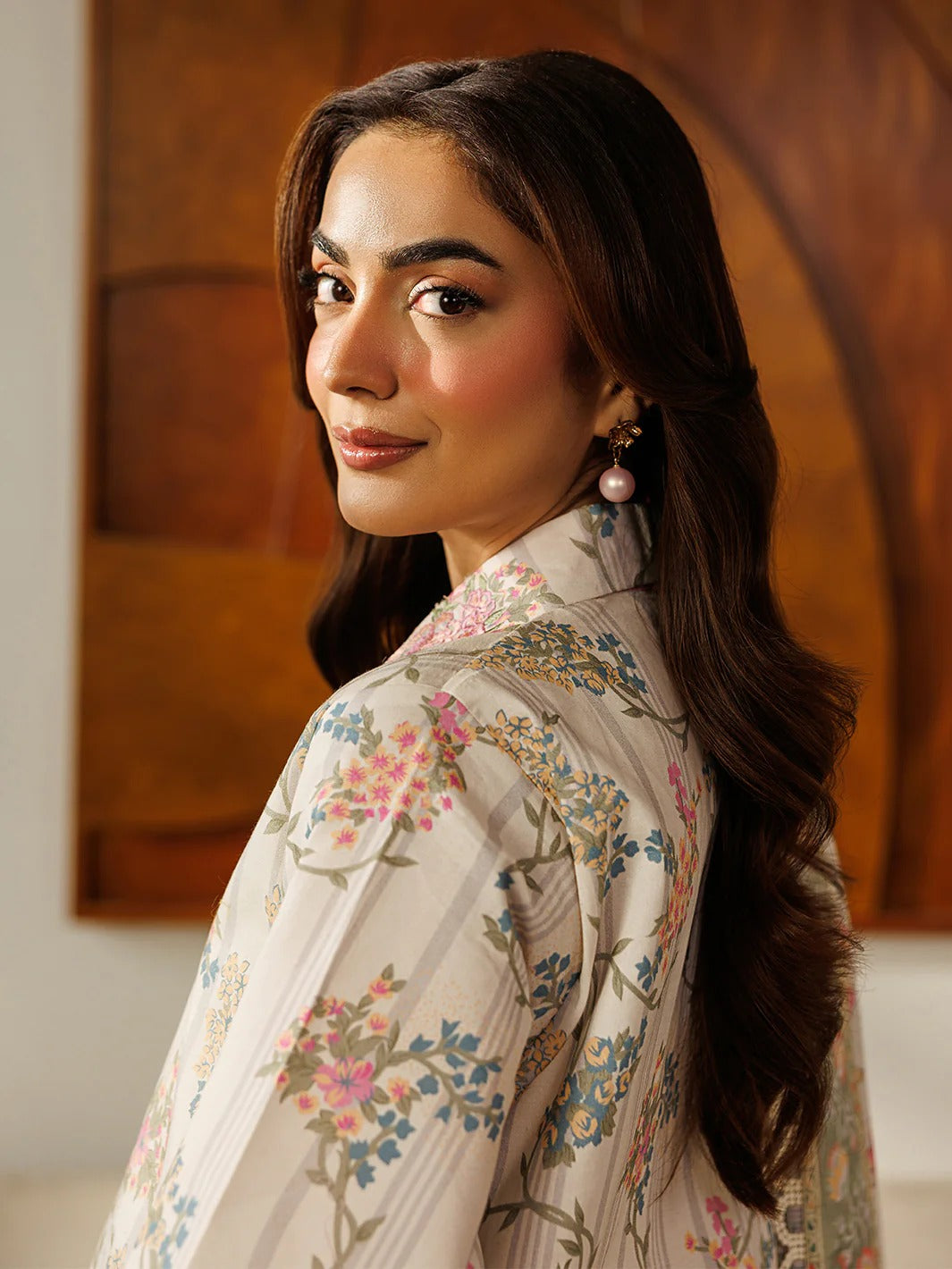 L-03 | 3 PC Lawn | Leila Lawn '26 | Mahnur