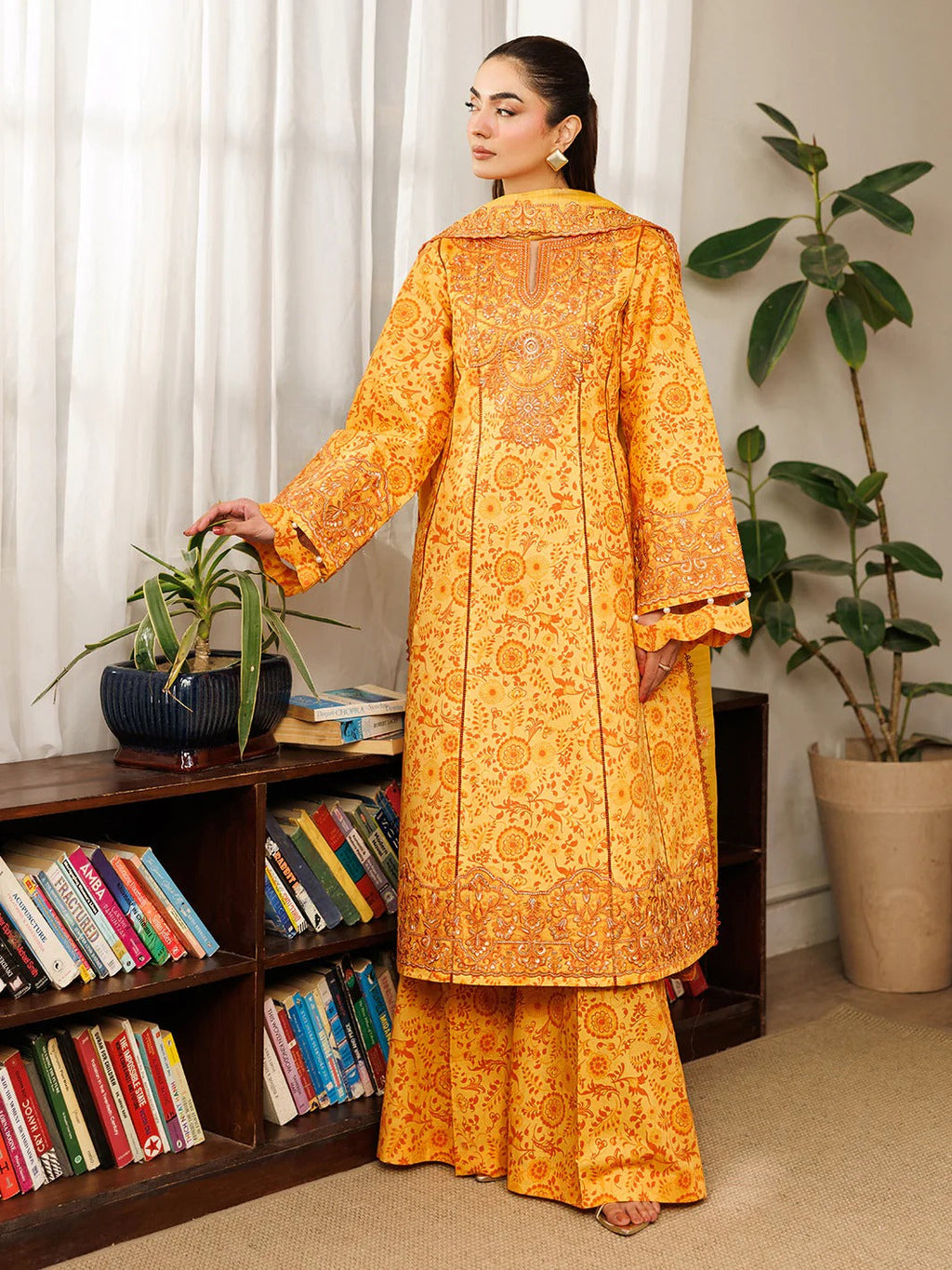 L-07 | 3 PC Lawn | Leila Lawn '26 | Mahnur