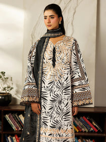 L-08 | 3 PC Lawn | Leila Lawn '26 | Mahnur