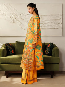 L-13 | 3 PC Lawn | Leila Lawn '26 | Mahnur