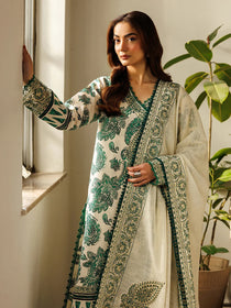 L-14 | 3 PC Lawn | Leila Lawn '26 | Mahnur