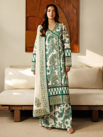 L-14 | 3 PC Lawn | Leila Lawn '26 | Mahnur