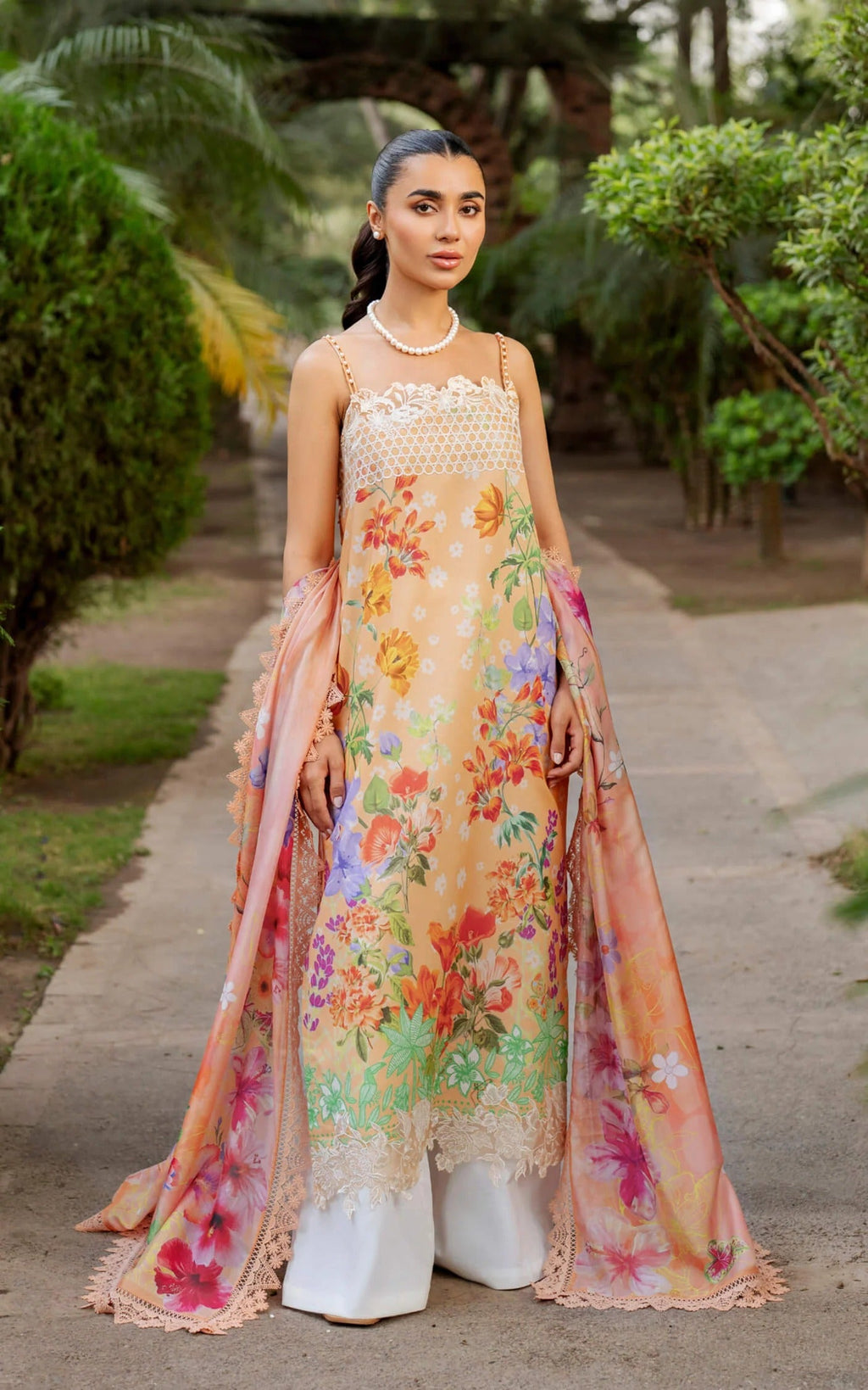 Marigold Muse MSSL-11 | 3pcs Embroidered Unstitched Summer