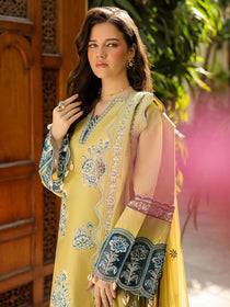 SH-01 | 3 PC Lawn | Shanaya Lawn Vol.2 | Mahnur