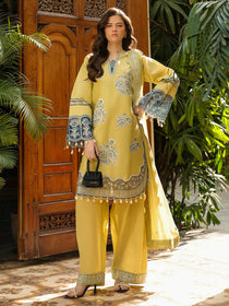SH-01 | 3 PC Lawn | Shanaya Lawn Vol.2 | Mahnur