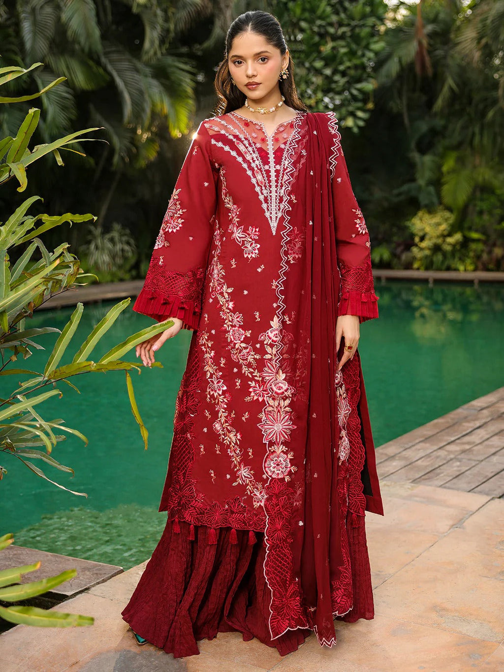 SH-05 | 3 PC Lawn | Shanaya Lawn Vol.2 | Mahnur