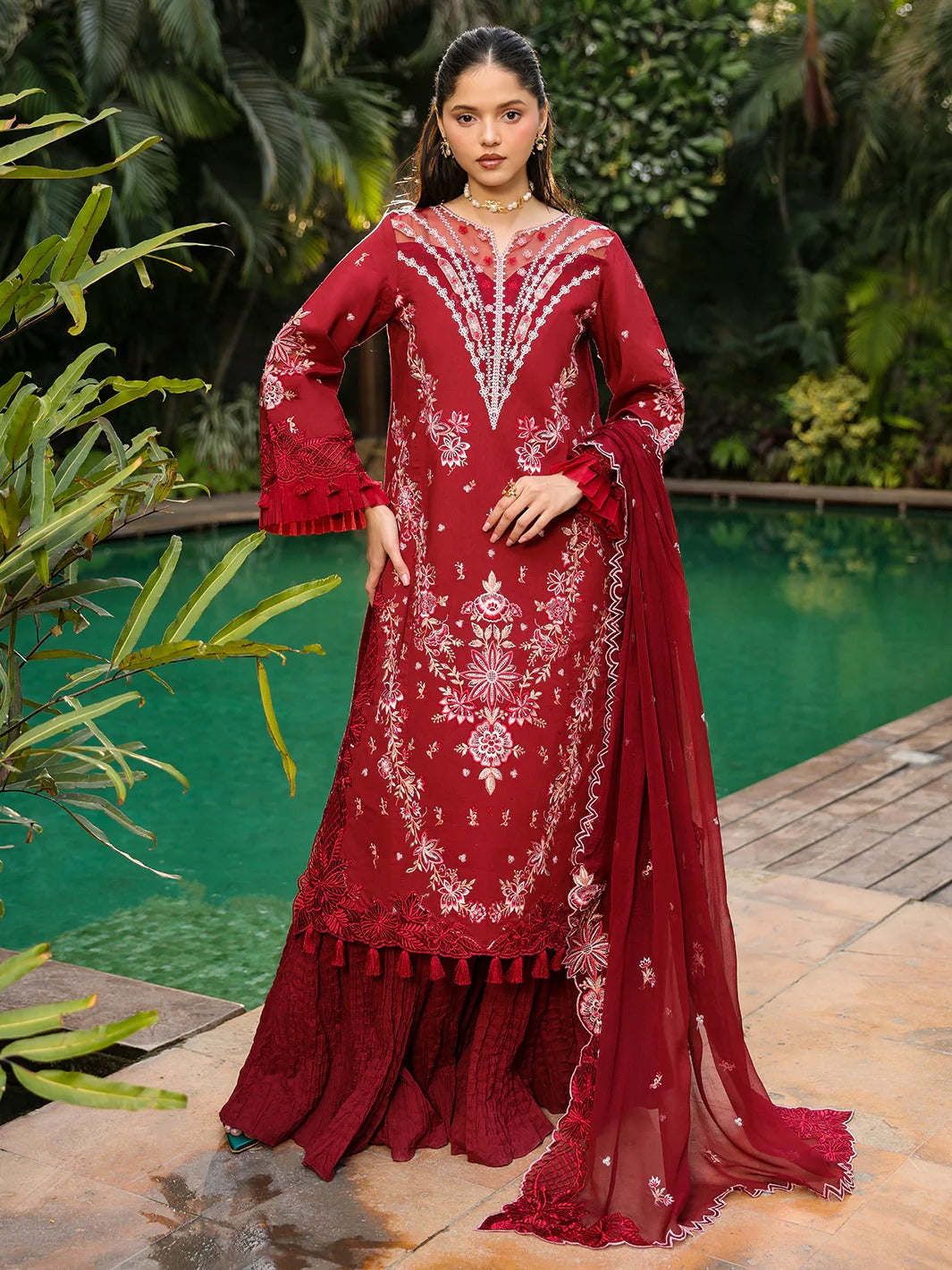 SH-05 | 3 PC Lawn | Shanaya Lawn Vol.2 | Mahnur