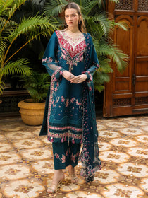 SH-08 | 3 PC Lawn | Shanaya Lawn Vol.2 | Mahnur