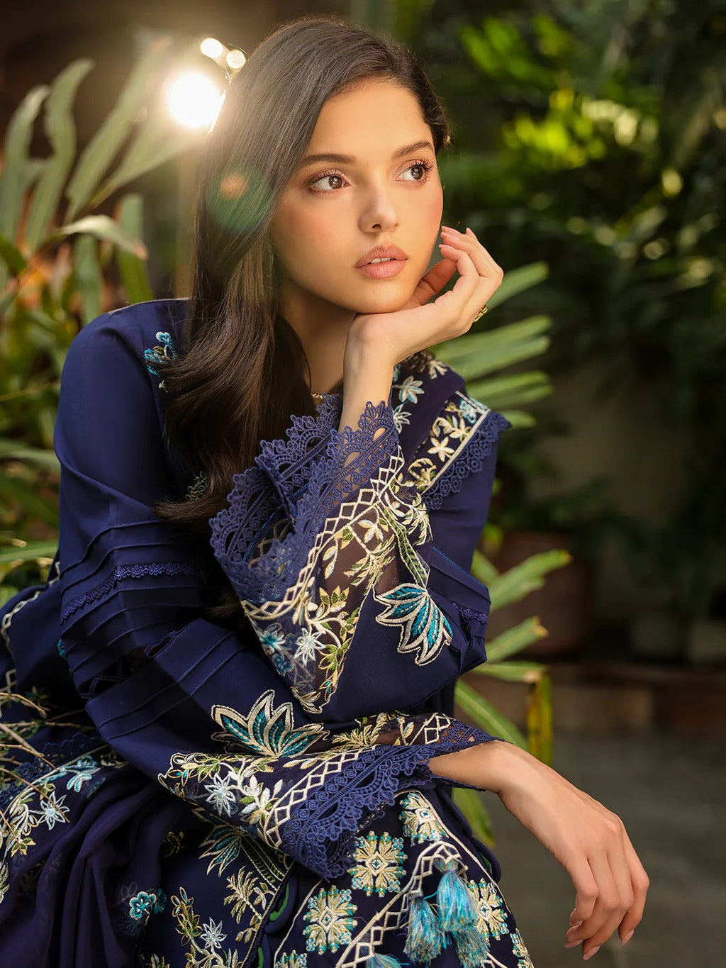 SH-10 | 3 PC Lawn | Shanaya Lawn Vol.2 | Mahnur