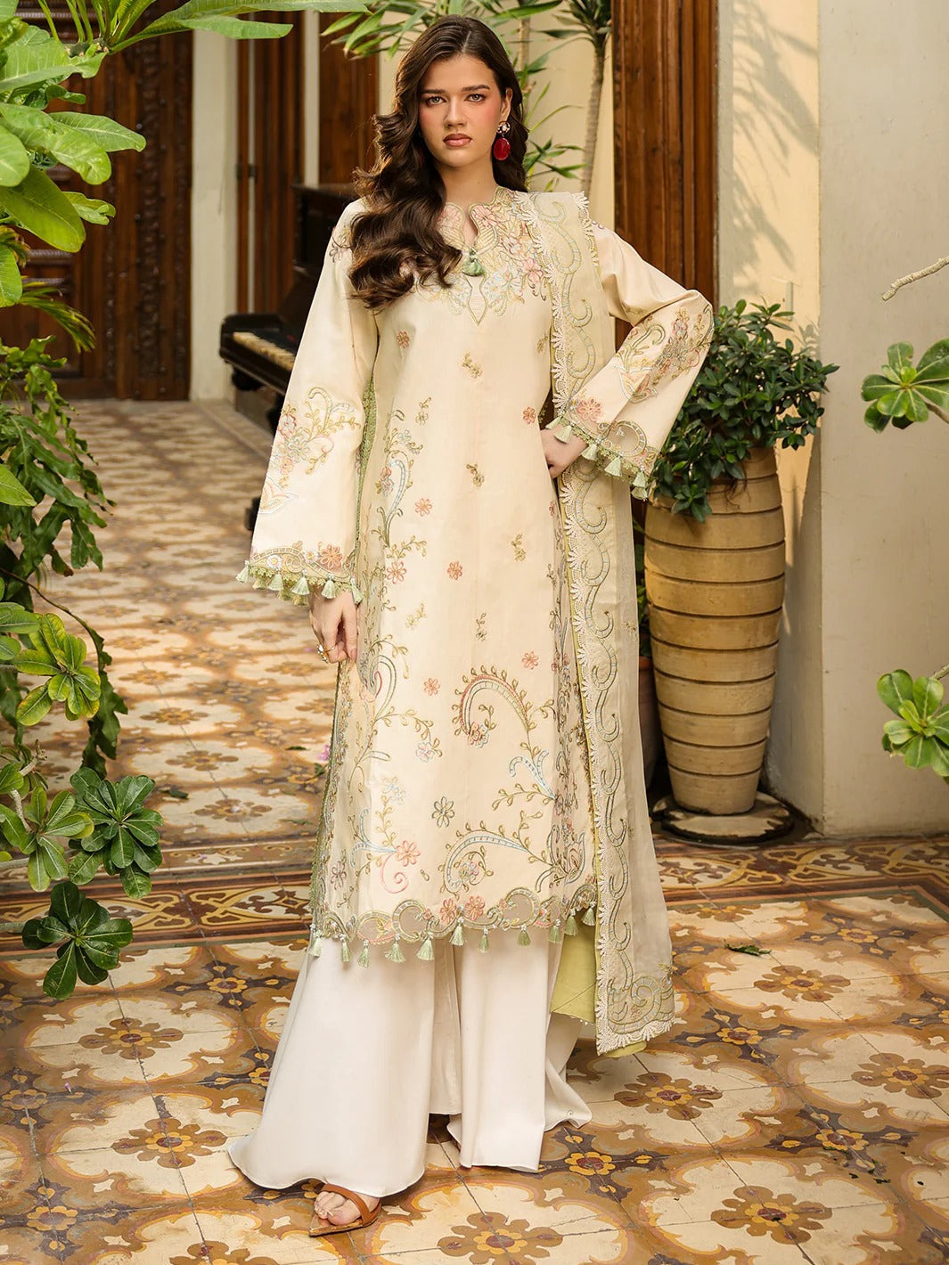 SH-11 | 3 PC Lawn | Shanaya Lawn Vol.2 | Mahnur Main image