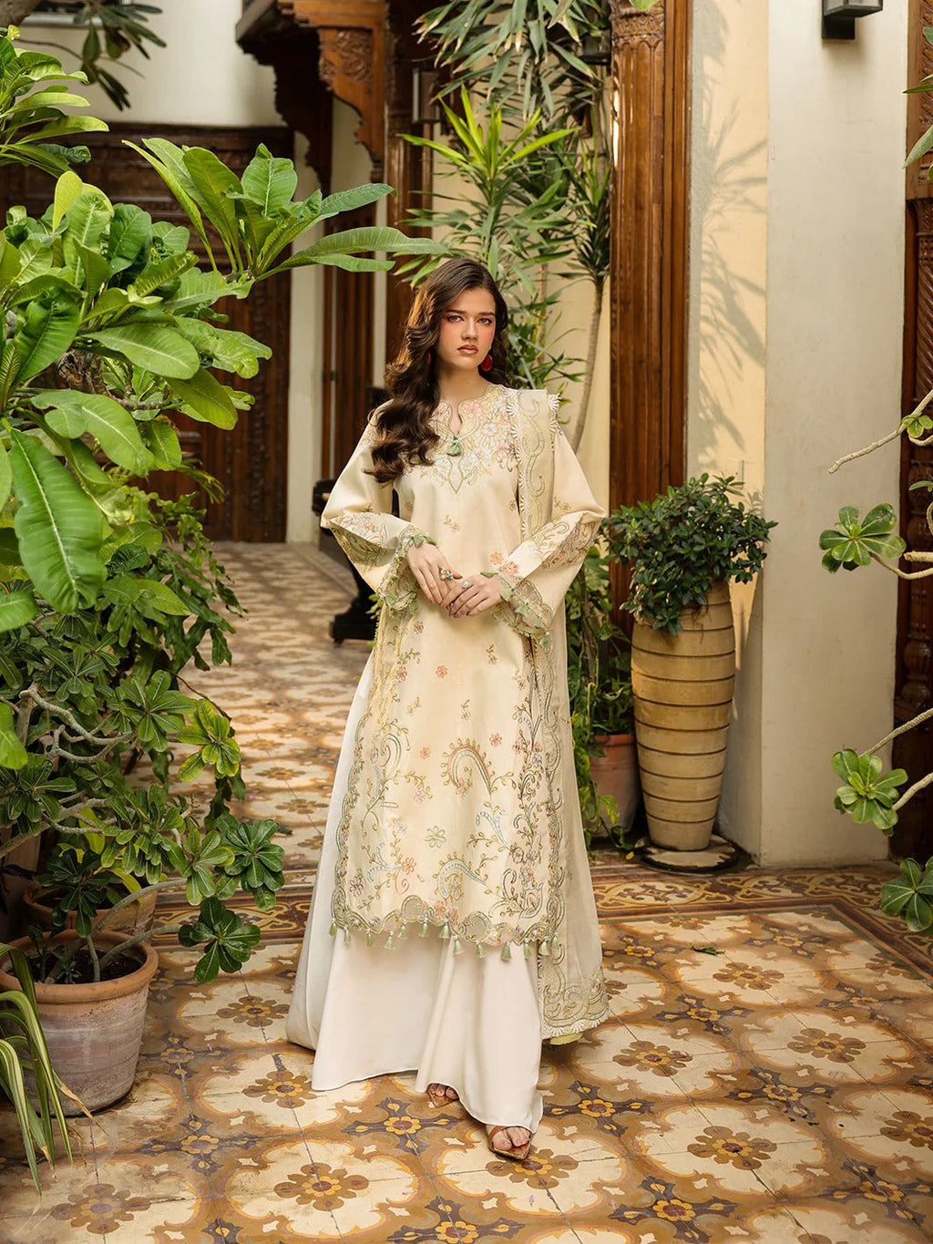 SH-11 | 3 PC Lawn | Shanaya Lawn Vol.2 | Mahnur