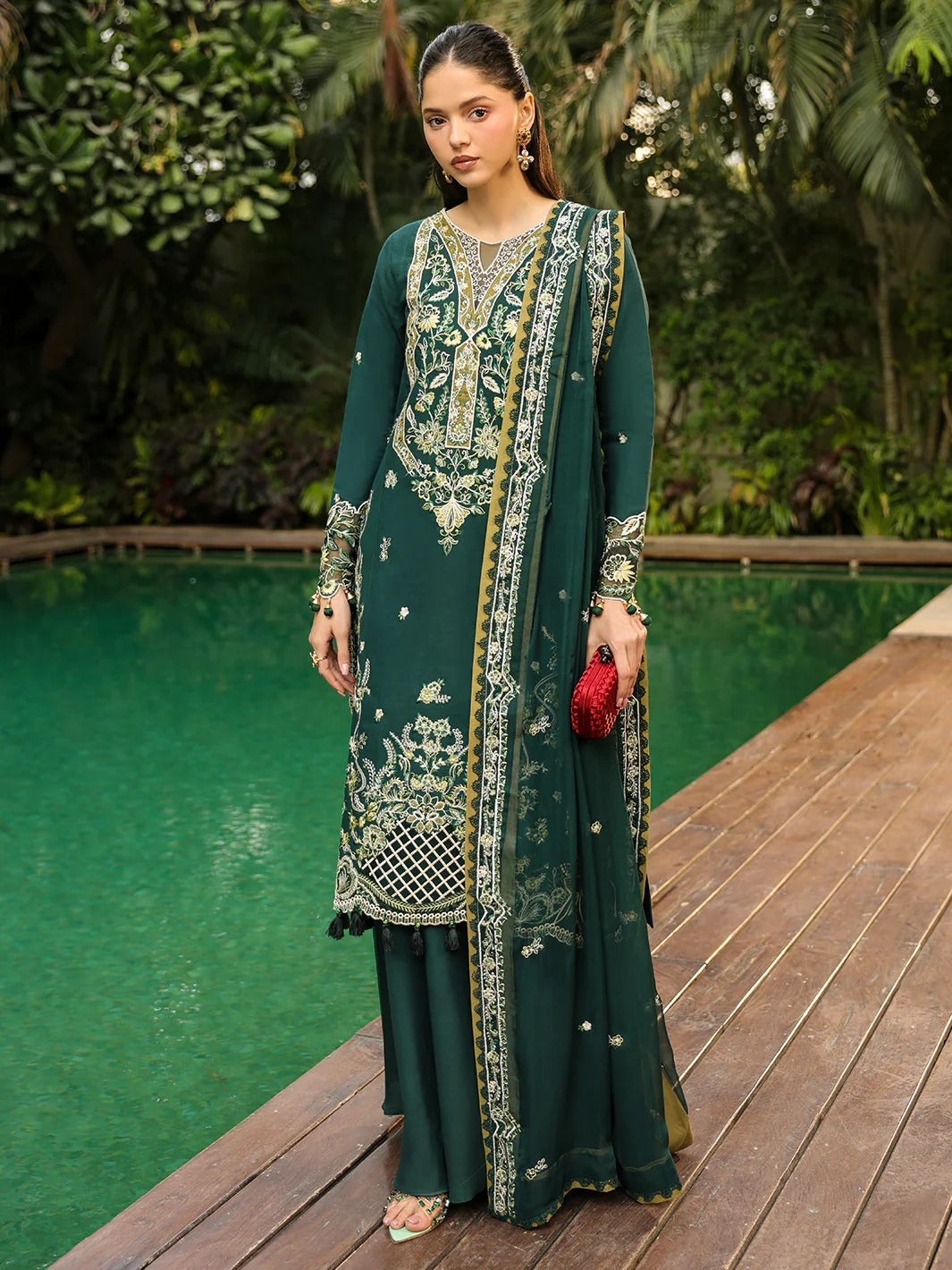 SH-13 | 3 PC Lawn | Shanaya Lawn Vol.2 | Mahnur Main image