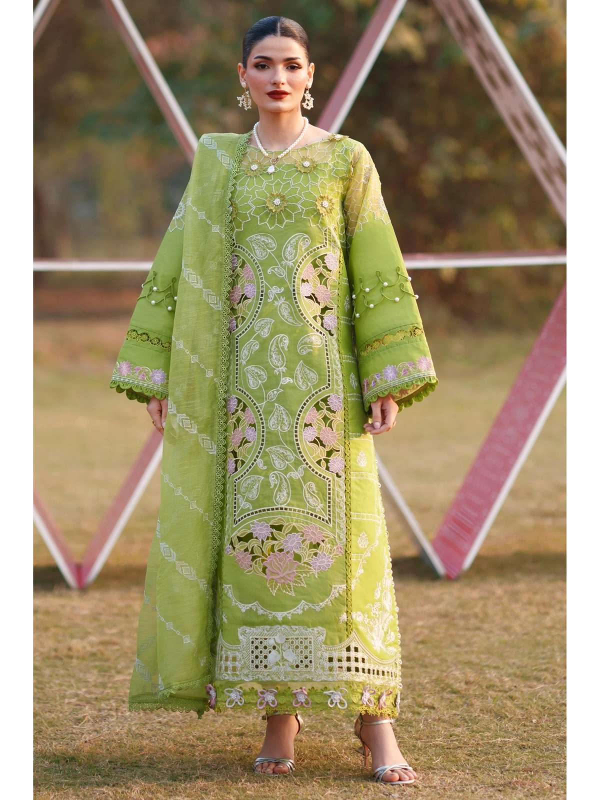 SQ-03 | 3 PC LAWN | Summer Queen 2026 | Parishay Main image