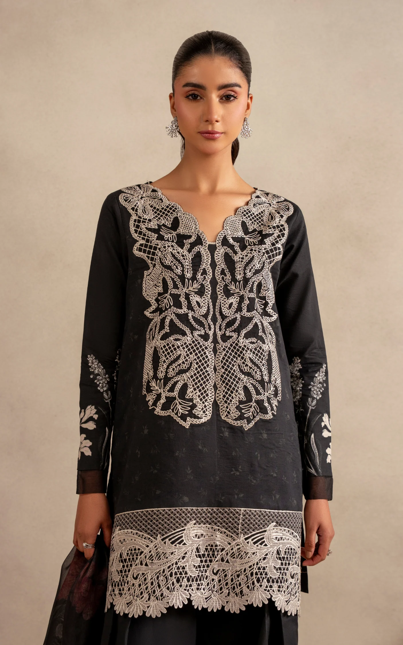 Wildflower Whimsy MSSL-06 | 3pcs Embroidered Unstitched Summer