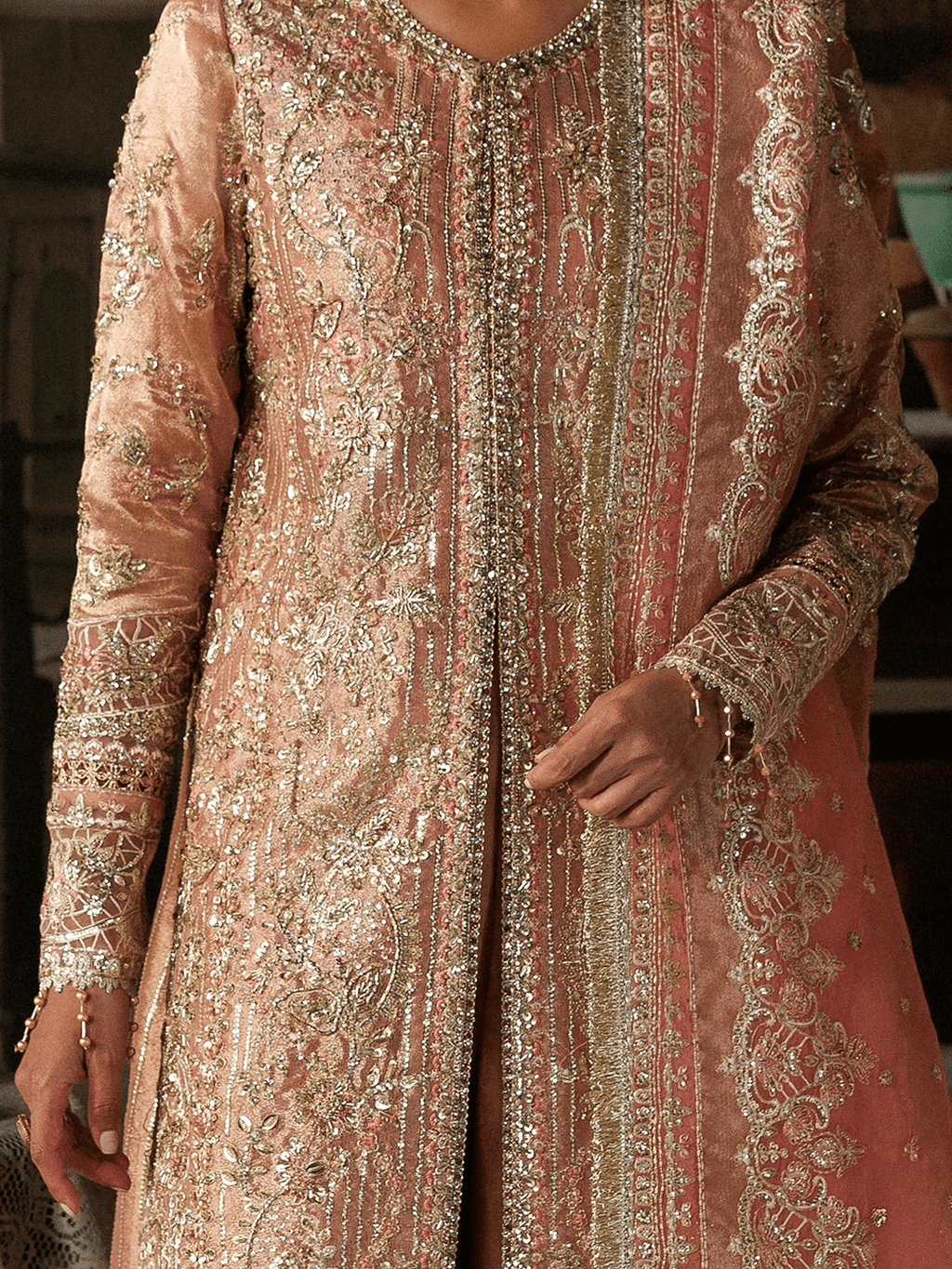 Aabroo | SHEHNAI WEDDING FORMALS '26 | Aforzeh. - Portia Fabrics
