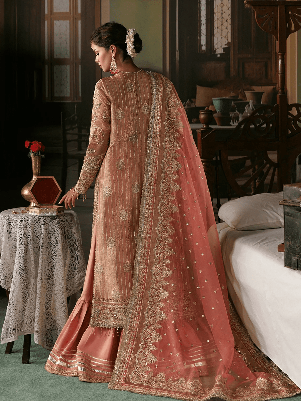 Aabroo | SHEHNAI WEDDING FORMALS '26 | Aforzeh. - Portia Fabrics