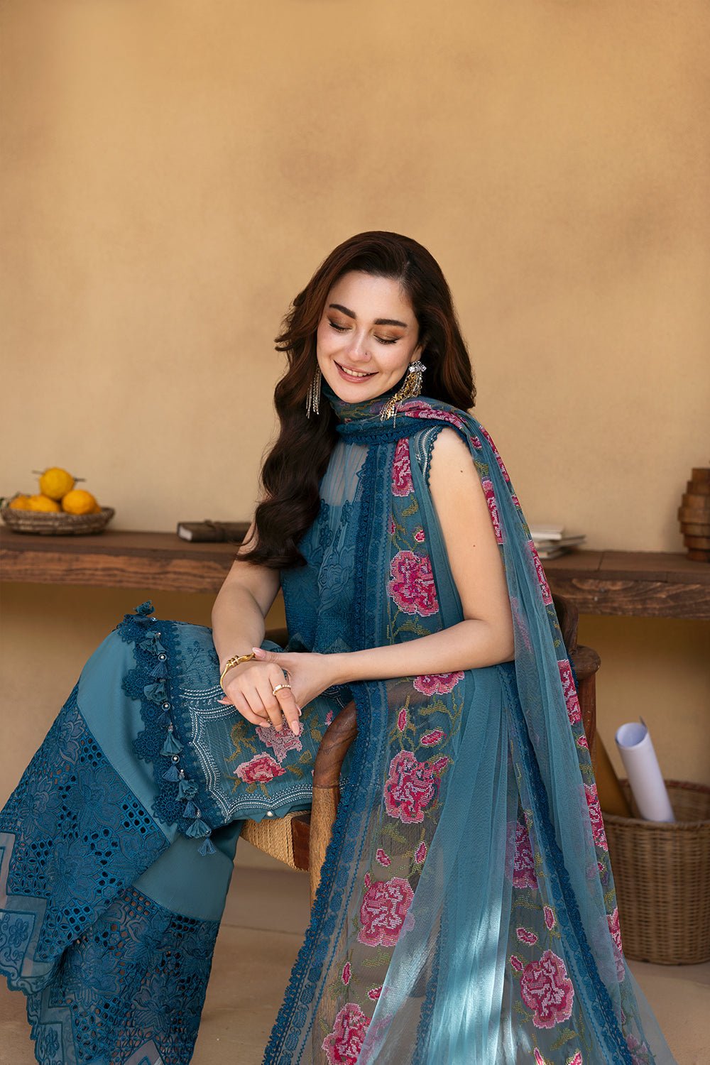 ALMA-SRL25-12 I Luxury Lawn 25 I Saira Rizwan - Portia Fabrics