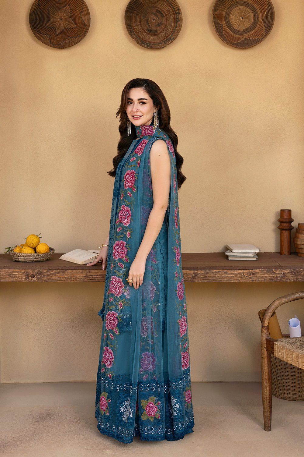 ALMA-SRL25-12 I Luxury Lawn 25 I Saira Rizwan - Portia Fabrics