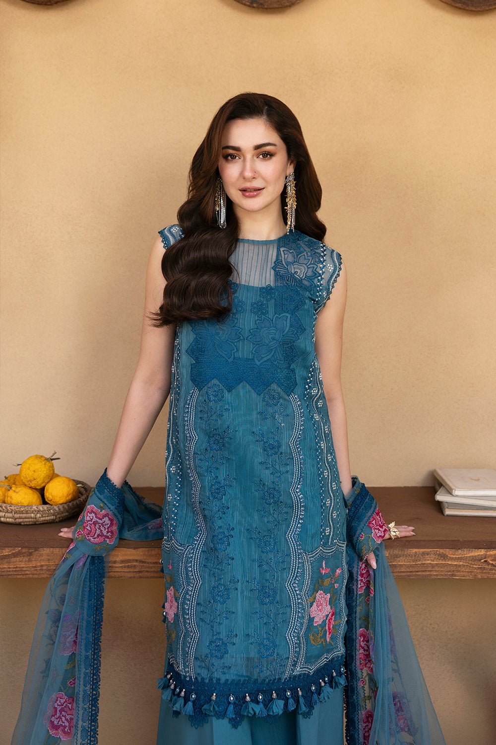 ALMA-SRL25-12 I Luxury Lawn 25 I Saira Rizwan - Portia Fabrics