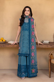 ALMA-SRL25-12 I Luxury Lawn 25 I Saira Rizwan - Portia Fabrics