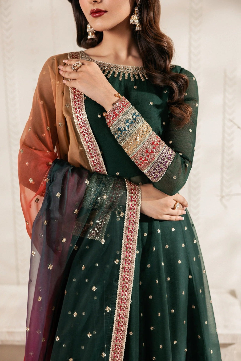 ALVA | Bayaan Chiffon | Zarif - Portia Fabrics