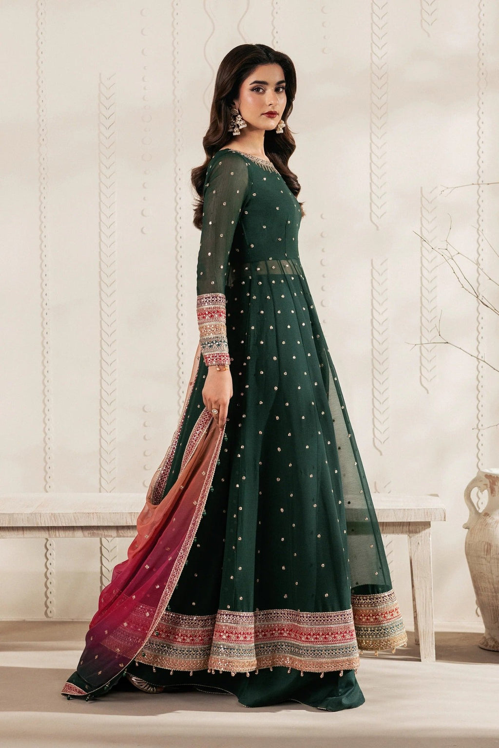 ALVA | Bayaan Chiffon | Zarif - Portia Fabrics