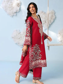 AN-2-01 | 3 PC Lawn | Anaya | Mahnur - Portia Fabrics