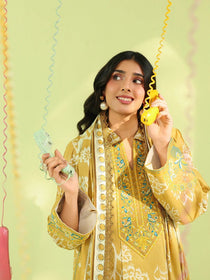 AN-2-04 | 3 PC Lawn | Anaya | Mahnur - Portia Fabrics