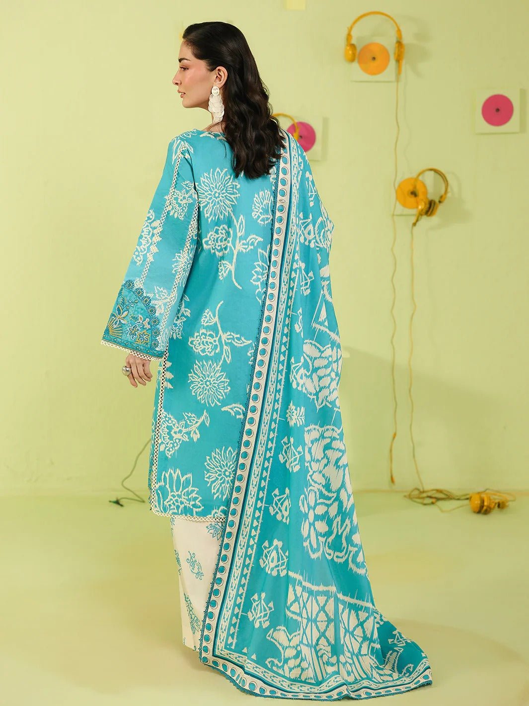 AN-2-07 | 3 PC Lawn | Anaya | Mahnur Secondary image