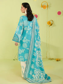 AN-2-07 | 3 PC Lawn | Anaya | Mahnur - Portia Fabrics