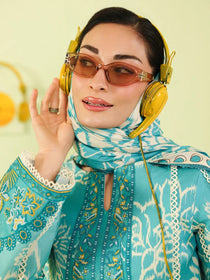AN-2-07 | 3 PC Lawn | Anaya | Mahnur - Portia Fabrics