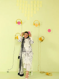 AN-2-08 | 3 PC Lawn | Anaya | Mahnur - Portia Fabrics