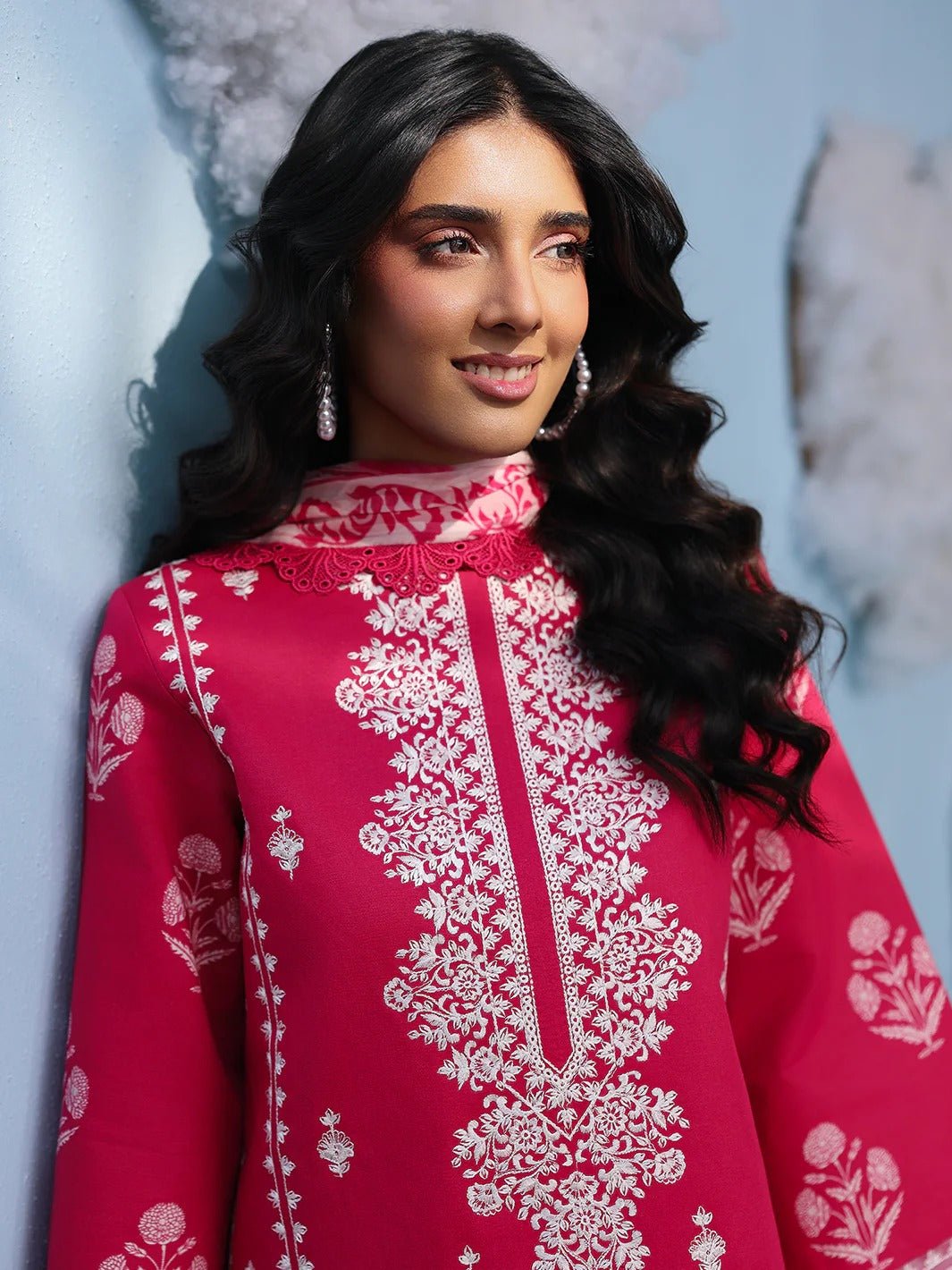 AN-2-12 | 3 PC Lawn | Anaya | Mahnur Secondary image