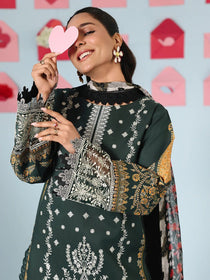 AN-2-18 | 3 PC Lawn | Anaya | Mahnur - Portia Fabrics