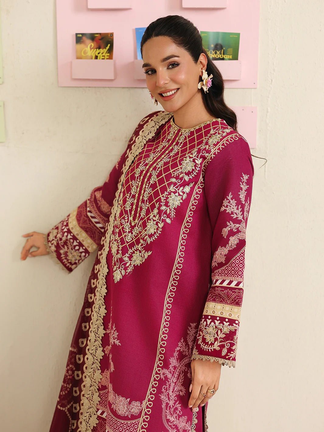 AN-2-20 | 3 PC Lawn| Anaya | Mahnur - Portia Fabrics