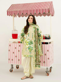 ANA-013 | 3 PC Lawn I Anaya Lawn Vol 1 I MAHNUR - Portia Fabrics