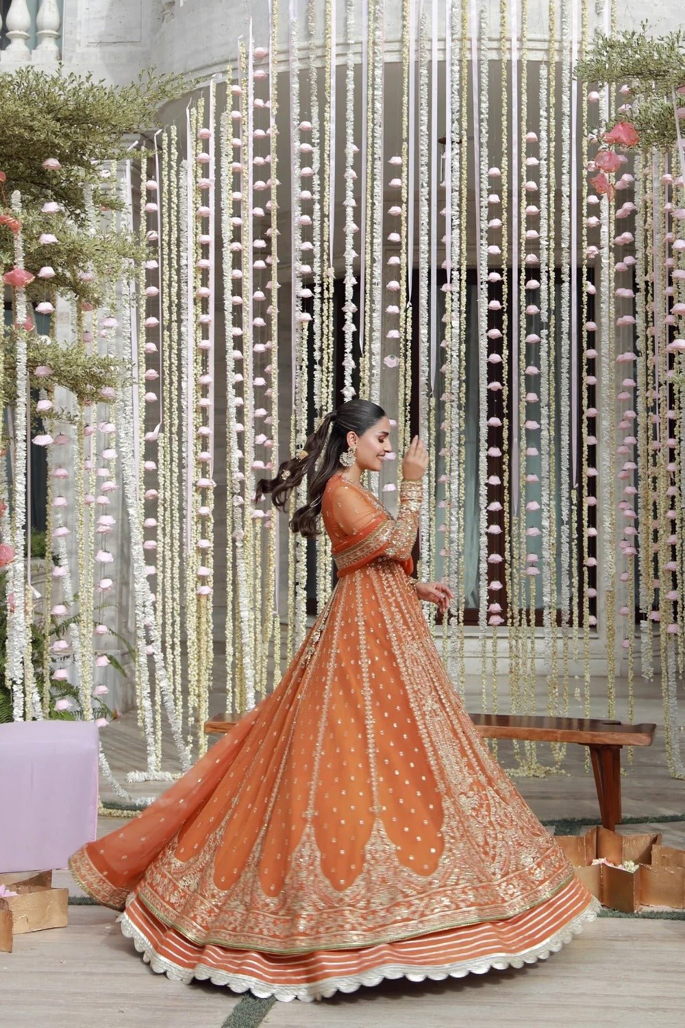 Anaya I LUXURY HANDWORK Chiffon Collection I Gulmina - Portia Fabrics