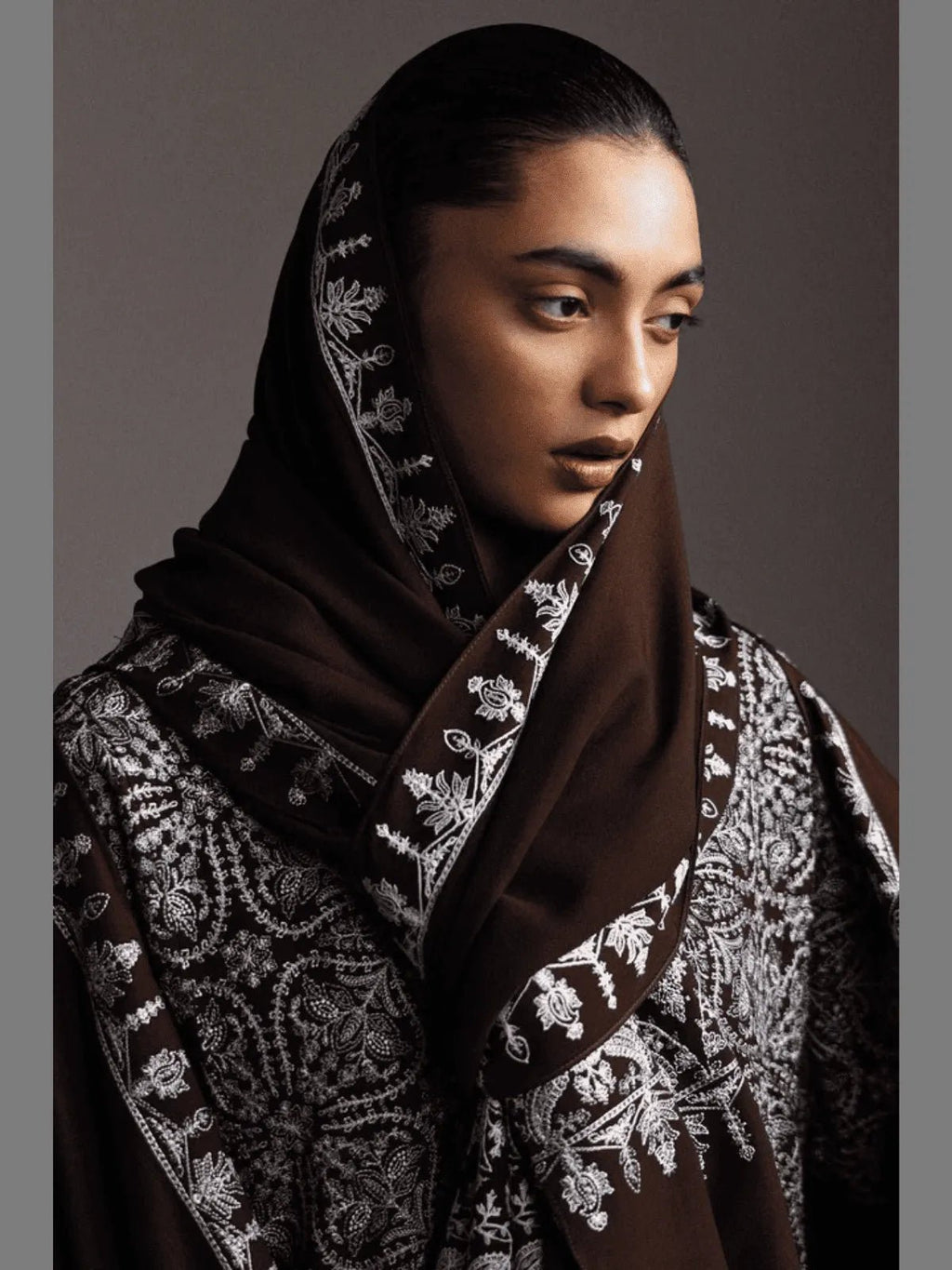 AQEEQ-D1 | Winter Unstitched Saraab 2026 | Zara Shahjahan - Portia Fabrics