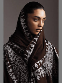 AQEEQ-D1 | Winter Unstitched Saraab 2026 | Zara Shahjahan - Portia Fabrics