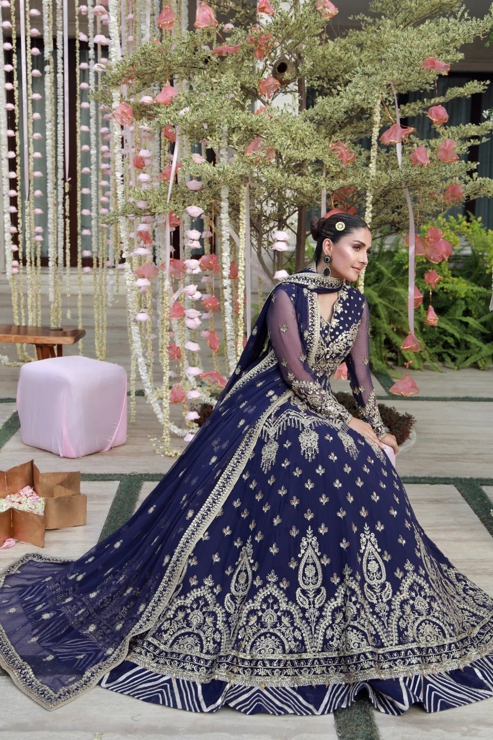 Ayesha I LUXURY HANDWORK Chiffon Collection I Gulmina Secondary image
