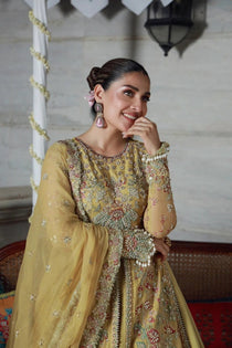 Ayeza I LUXURY HANDWORK Chiffon Collection I Gulmina - Portia Fabrics