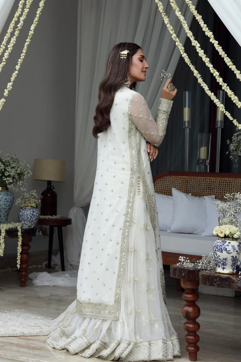 Ayra I LUXURY HANDWORK Chiffon Collection I Gulmina - Portia Fabrics