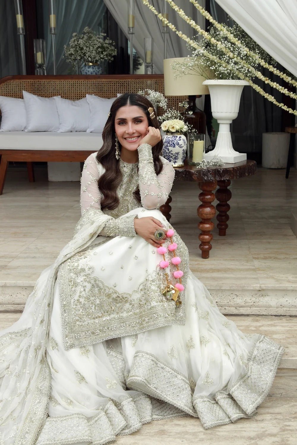 Ayra I LUXURY HANDWORK Chiffon Collection I Gulmina - Portia Fabrics Main image