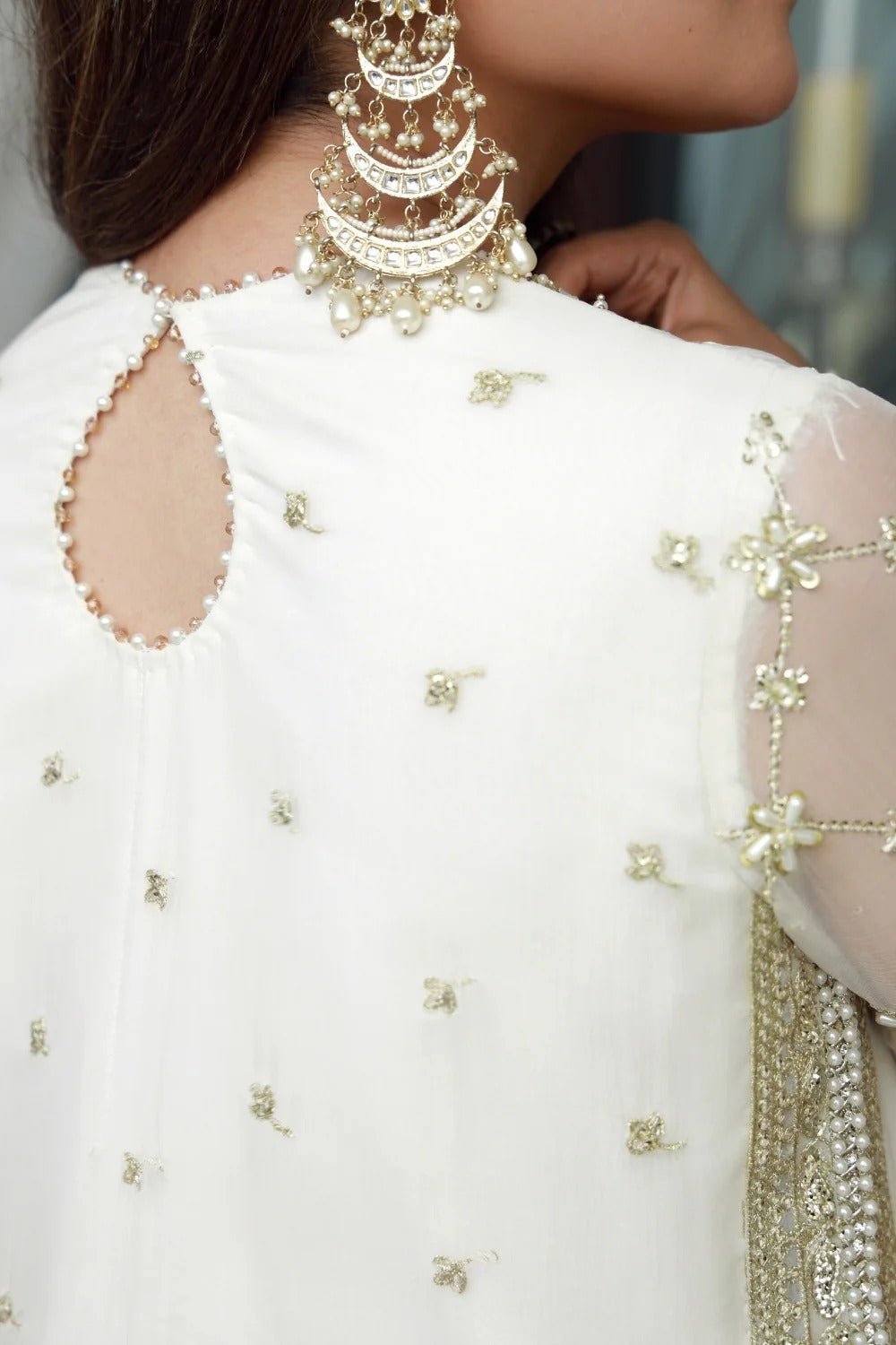 Ayra I LUXURY HANDWORK Chiffon Collection I Gulmina - Portia Fabrics