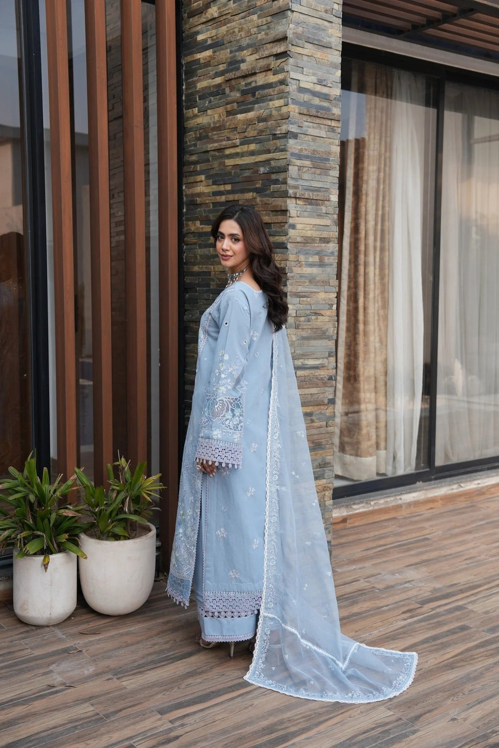 Bluebell Grace | Luxury Lawn 26 | Aylin - Portia Fabrics
