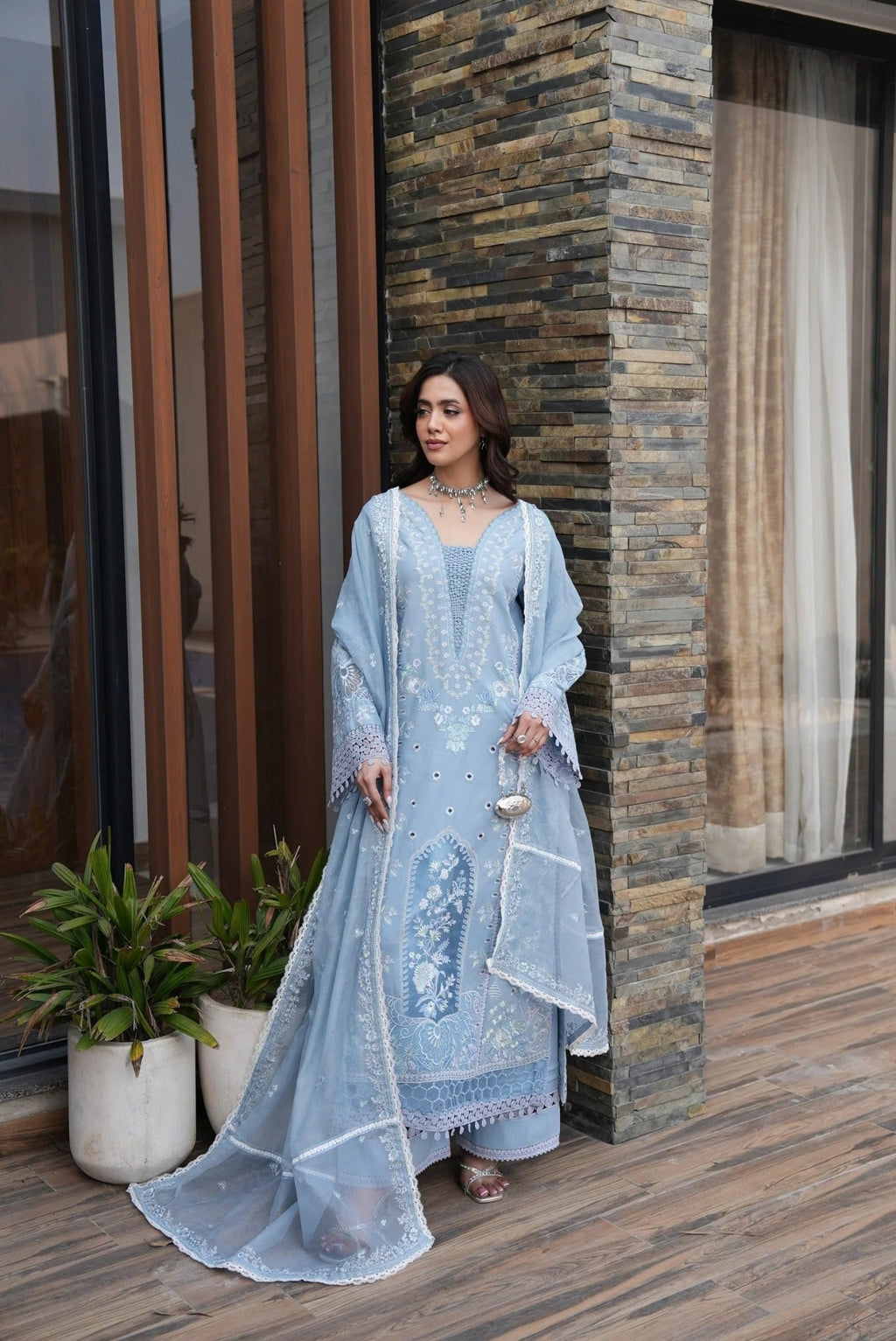 Bluebell Grace | Luxury Lawn 26 | Aylin - Portia Fabrics