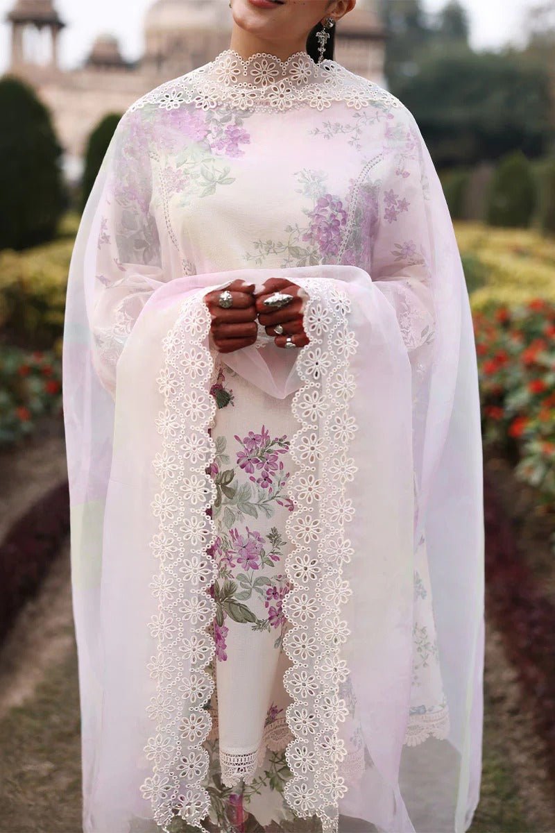 CANDY FLOSS-3PC PRINTED LAWN SUIT | Cross Stitch - Portia Fabrics