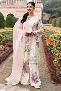 CANDY FLOSS-3PC PRINTED LAWN SUIT | Cross Stitch - Portia Fabrics